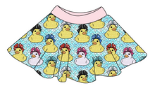 Load image into Gallery viewer, Cheer Ducks Circle Skirt