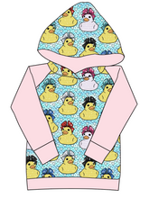 Load image into Gallery viewer, Cheer Ducks Ladies Hoodie
