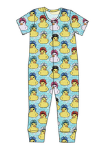 Load image into Gallery viewer, Cheer Ducks Ladies T-Shirt Romper