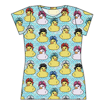 Load image into Gallery viewer, Cheer Ducks Ladies' Basic Tee
