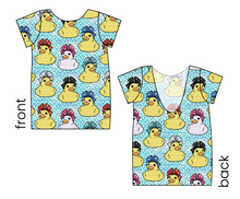 Load image into Gallery viewer, Cheer Ducks Low Back Ballerina Tee