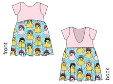 Load image into Gallery viewer, Cheer Ducks Low Back Dress