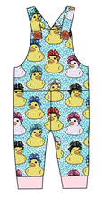 Load image into Gallery viewer, Cheer Ducks Overalls and Shortalls