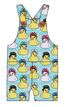 Load image into Gallery viewer, Cheer Ducks Overalls and Shortalls