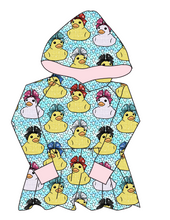 Load image into Gallery viewer, Cheer Ducks Peplum Hoodie (or Crewneck)