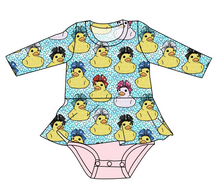 Load image into Gallery viewer, Cheer Ducks Peplum Top