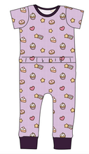 Load image into Gallery viewer, Cutie Treats Bennett Pants and Shorts Length T-Shirt Romper