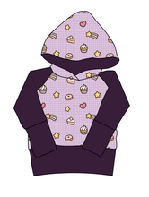 Load image into Gallery viewer, Cutie Treats Grow With Me Hoodie (or Crewneck)