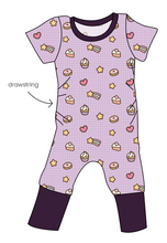 Load image into Gallery viewer, Cutie Treats Grow With Me Pants And Shorts Romper