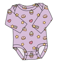 Load image into Gallery viewer, Cutie Treats Lap Neck Bodysuit