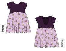 Load image into Gallery viewer, Cutie Treats Low Back Dress