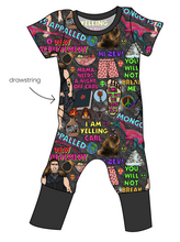 Load image into Gallery viewer, Dungeon Crawlers Grow With Me Pants And Shorts Romper