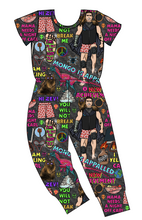 Load image into Gallery viewer, Dungeon Crawlers Kids Ivy Pants Length Romper