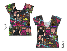 Load image into Gallery viewer, Dungeon Crawlers Ladies' Low Back Ballerina Tee