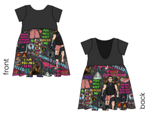 Load image into Gallery viewer, Dungeon Crawlers Low Back Dress