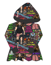 Load image into Gallery viewer, Dungeon Crawlers Peplum Hoodie (or Crewneck)