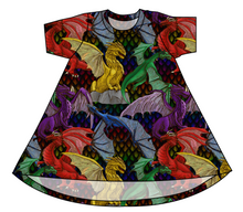 Load image into Gallery viewer, Fearsome Fliers Basic T-Shirt Dress