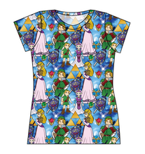Load image into Gallery viewer, Hero Of Time Ladies' Basic Tee