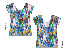 Load image into Gallery viewer, Hero Of Time Ladies' Low Back Ballerina Tee
