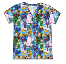 Load image into Gallery viewer, Hero Of Time Ladies' Slouchy V-Neck Tee