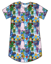 Load image into Gallery viewer, Hero Of Time Ladies' T-Shirt Dress