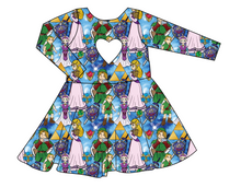 Load image into Gallery viewer, Hero Of Time Molly Heart Back Twirly Dress