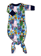 Load image into Gallery viewer, Hero Of Time Newborn Knotted Gown