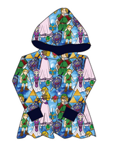 Load image into Gallery viewer, Hero Of Time Peplum Hoodie (or Crewneck)