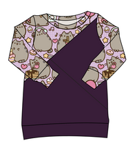 Load image into Gallery viewer, Kawaii Kitty Classic Hoodie (or Crewneck)