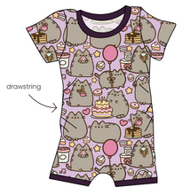 Load image into Gallery viewer, Kawaii Kitty Grow With Me Pants And Shorts Romper