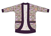 Load image into Gallery viewer, Kawaii Kitty Kids Cocoon Cardigan