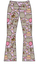 Load image into Gallery viewer, Kawaii Kitty Kids Flared Leggings