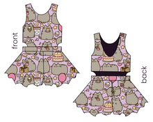 Load image into Gallery viewer, Kawaii Kitty Kids Playsuit