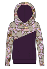 Load image into Gallery viewer, Kawaii Kitty Ladies Hoodie