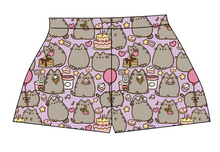 Load image into Gallery viewer, Kawaii Kitty Ladies' Lounge Shorts