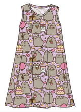 Load image into Gallery viewer, Kawaii Kitty Ladies' Swing Dress