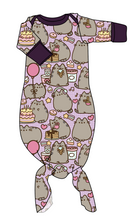 Load image into Gallery viewer, Kawaii Kitty Newborn Knotted Gown