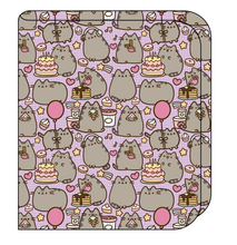 Load image into Gallery viewer, Kawaii Kitty Swaddle Blanket