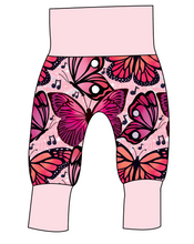 Load image into Gallery viewer, Musical Butterflies Grow With Me Pants And Shorts
