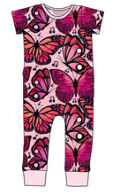 Load image into Gallery viewer, Musical Butterflies Emmett Pants And Shorts T-Shirt Romper
