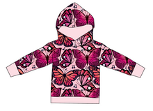 Load image into Gallery viewer, Musical Butterflies Ladies Oversized Hoodie