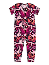 Load image into Gallery viewer, Musical Butterflies Ladies T-Shirt Romper