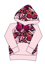 Load image into Gallery viewer, Musical Butterflies Mens' Hoodie