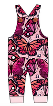 Load image into Gallery viewer, Musical Butterflies Overalls and Shortalls