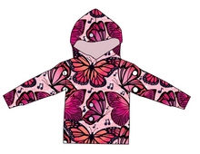Load image into Gallery viewer, Musical Butterflies Oversized Hoodie