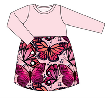 Load image into Gallery viewer, Musical Butterflies Play Dress