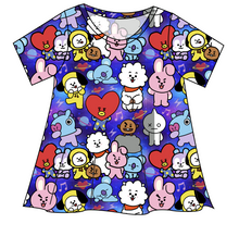 Load image into Gallery viewer, Musical Cuties Ladies' Swing Tee