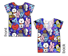 Load image into Gallery viewer, Musical Cuties Low Back Ballerina Tee