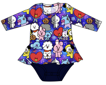 Load image into Gallery viewer, Musical Cuties Peplum Top