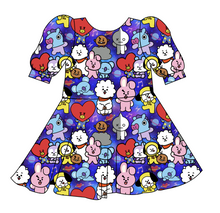 Load image into Gallery viewer, Musical Cuties Prairie Dress